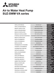 Mitsubishi Electric ECODAN SUZ-SWM80VA Installationshandbuch