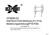USX-MOUNT XFM090-03 Bedienungsanleitung