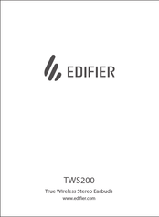 EDIFIER TWS200 Bedienungsanleitung