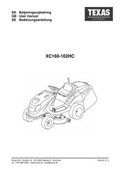 Texas Equipment XC160-102HC Bedienungsanleitung