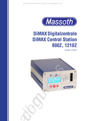Massoth DiMAX 800Z Bedienungsanleitung