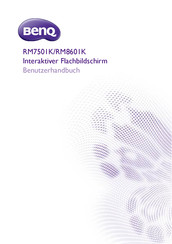 BenQ RM7501K Benutzerhandbuch