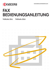 Kyocera TASKalfa 351ci Bedienungsanleitung
