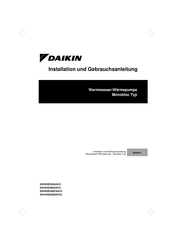 Daikin EKHH2E200BAV33 Installations- Und Gebrauchsanleitung