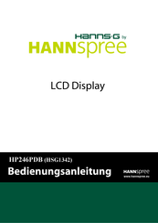 HANNspree Hanns.G HP246PDB Bedienungsanleitung