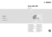 Bosch eBike ABS BAS100 Originalbetriebsanleitung