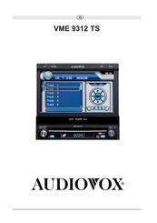 Audiovox VME 9312 TS Bedienungsanleitung
