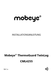 Mobeye ThermoGuard TwinLog CML4255 Installationsanleitung