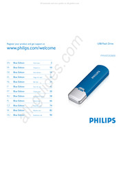 Philips Blue Edition FM FD02B/00 Serie Bedienungsanleitung