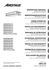 Fujitsu Airstage ARXK014GLFH Bedienungsanleitung