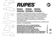 Rupes RH256A Bedienungs- Und Wartungsanleitung