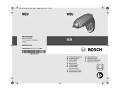 Bosch IXO 3 603 J81 0 Serie Originalbetriebsanleitung