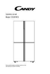 Candy CSC818FX Bedienungsanleitung