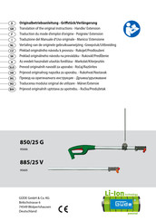 Gude 95605 Originalbetriebsanleitung