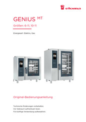 Eloma GENIUS MT 10-11 Original Bedienungsanleitung