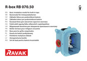 RAVAK R-box RB 070.50 Bedienungsanleitung