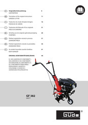 Gude GF 382 Originalbetriebsanleitung