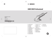 Bosch GWS 900 Professional Originalbetriebsanleitung