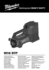 Milwaukee M18 BTP Originalbetriebsanleitung