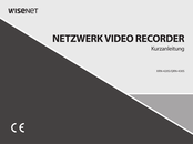 Hanwha Techwin Wisenet XRN-420S-2TB-S Kurzanleitung