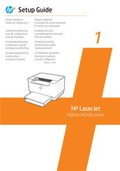 HP Laserjet M209dw Installations-Handbuch