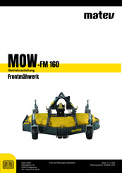 matev MOW -FM 160 Betriebsanleitung