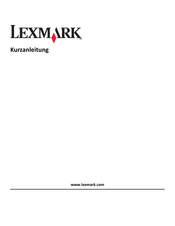 Lexmark MS310 Serie Kurzanleitung