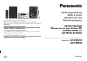 Panasonic SC-PMX92 Bedienungsanleitung