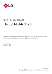 LG LAA015FL7B1 Benutzerhandbuch