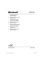 EINHELL CC-BC 22 E Originalbetriebsanleitung