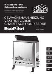 Bio Green EcoPilot ECP 4200 Installations- Und Gebrauchsanweisung