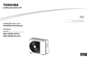 Toshiba RAV-GP561ATJP-E Installationsanleitung