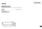 Toshiba RAV-RM1601BTP-E Installationshandbuch