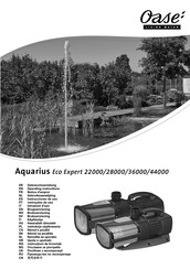 Oase Aquarius Eco Expert 36000 Gebrauchsanleitung