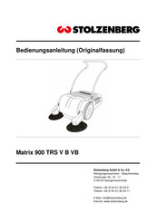 STOLZENBERG Matrix 900 TRS Bedienungsanleitung