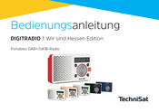 TechniSat DIGITRADIO 1 Wir sind Hessen Edition Bedienungsanleitung