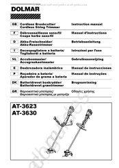 Dolmar AT-3630 Betriebsanleitung