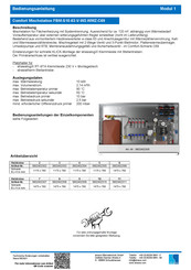 Strawa Comfort Mischstation FBM-S10-63-V-W2-WMZ-C69 Bedienungsanleitung