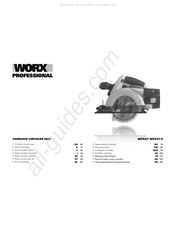 Worx Professional WU527 Bedienungsanleitung