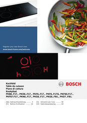 Bosch PKF6 F17 Gebrauchsanleitung