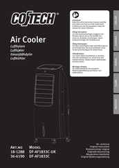 CO/Tech DF-AF1833C-UK Bedienungsanleitung