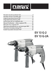 Narex EV 13 G-2A Originalbetriebsanleitung