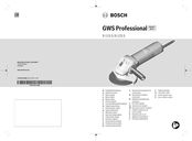 Bosch GWS 9-115 S Professional Originalbetriebsanleitung