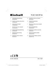 EINHELL TC-AC 190/8 OF Set Originalbetriebsanleitung