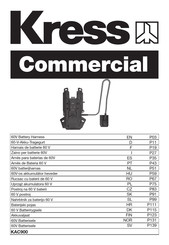 Kress Commercial KAC900 Bedienungsanleitung