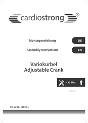 CARDIOSTRONG CST-VC-M Montageanleitung