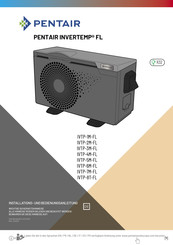 Pentair INVERTEMP FL IVTP-1M-FL Installations- Und Bedienungsanleitung