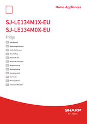 Sharp SJ-LE134M0X-EU Bedienungsanleitung