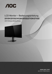 AOC 22V2H Bedienungsanleitung