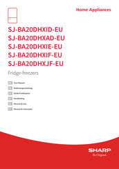 Sharp SJ-BA20DHXID-EU Bedienungsanleitung